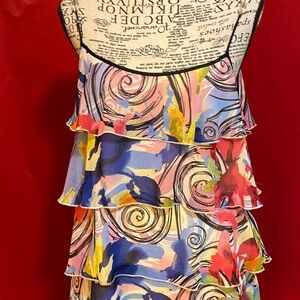 Lapis Textured Artistic Top M